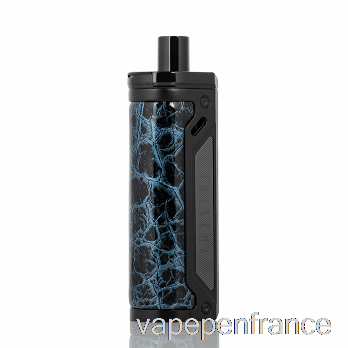 Perdu Vape Thelema 80w Pod Mod Kit Noir / Stylo Vape En Cuir Brillant